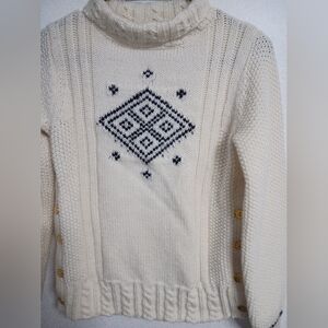 Women's White Knit Jacket